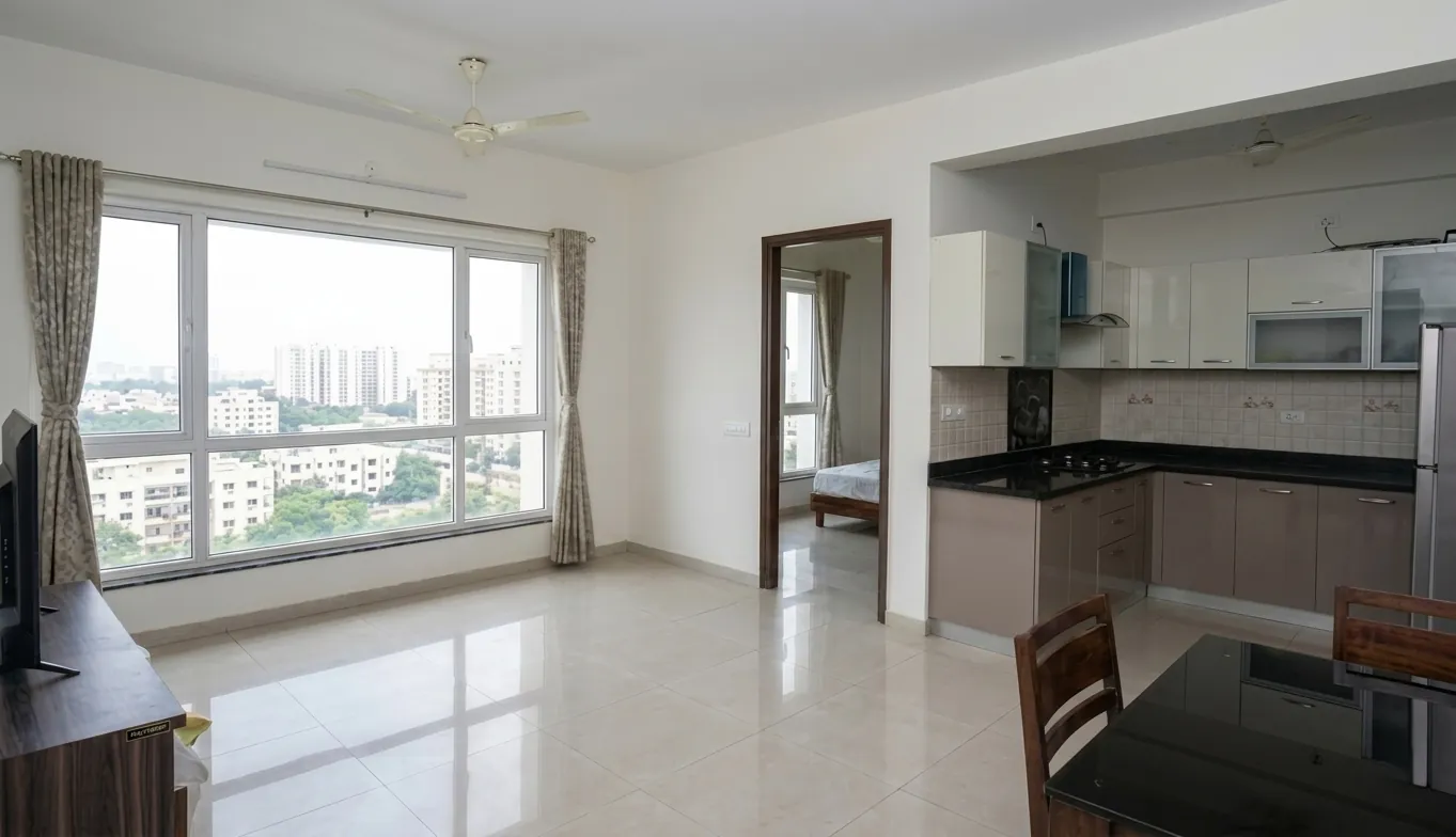Fresh and hygienic apartment after professional deep cleaning